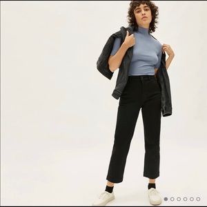 COPY: Everlane Cropped Straight Leg Pants